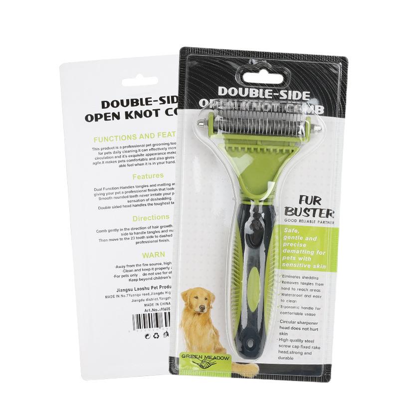 Pet comb pet comb dog comb cat comb open knot comb dog cat hair fading dog cat hair removal pet supplies