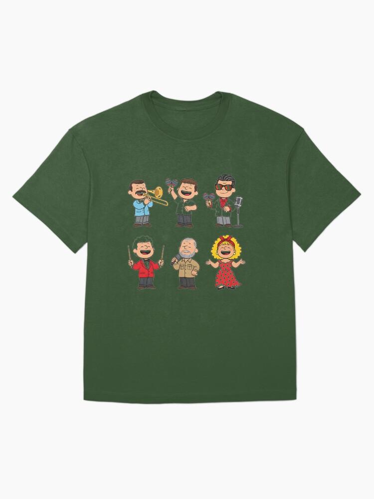 Héctor Lavoe Iconic Fania Era Salsa Legends: Tito Puente, Celia Cruz, Hector Lavoe Vibes | Limited Edition Oversized T-Shirt