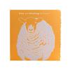 Deckled Edge Colour Block Animal Greetings Card