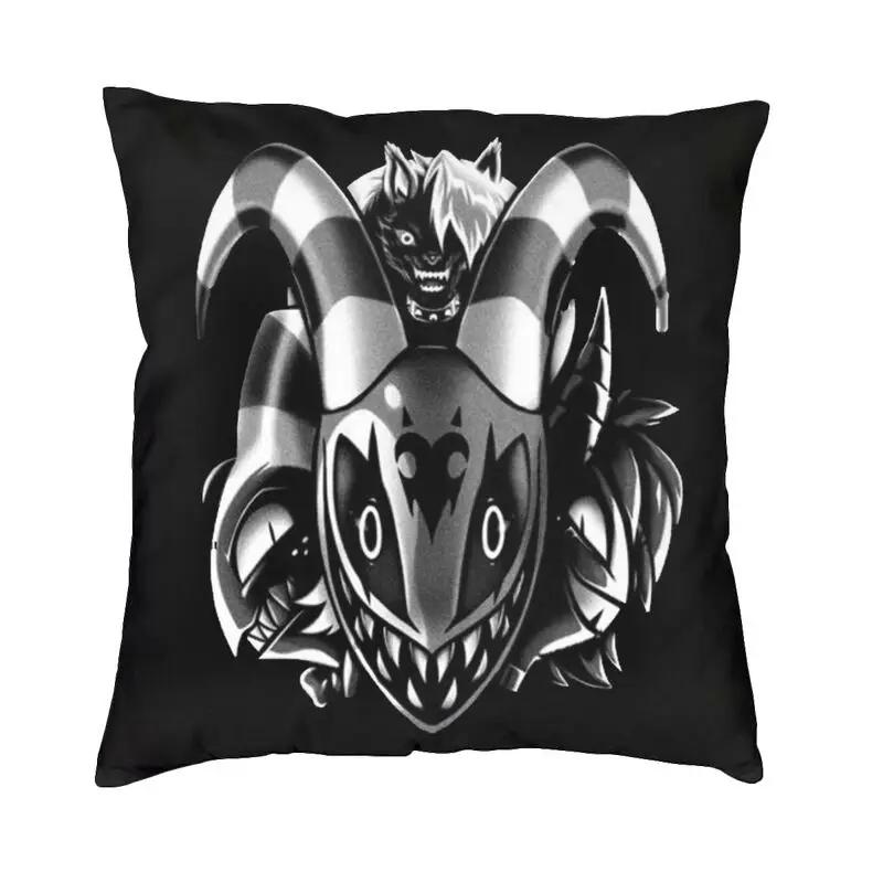 Anime Animated Movies Helluva Loona Cushion Cover Double-sided Print Throw Pillow Case for Sofa Pillowcase Home Decorative