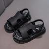 Beach Shoes Open Toes Non-slip Casual Sandals Handsome Soft Sole  Summer New Children Fashion Shoes Hook&loop Trend