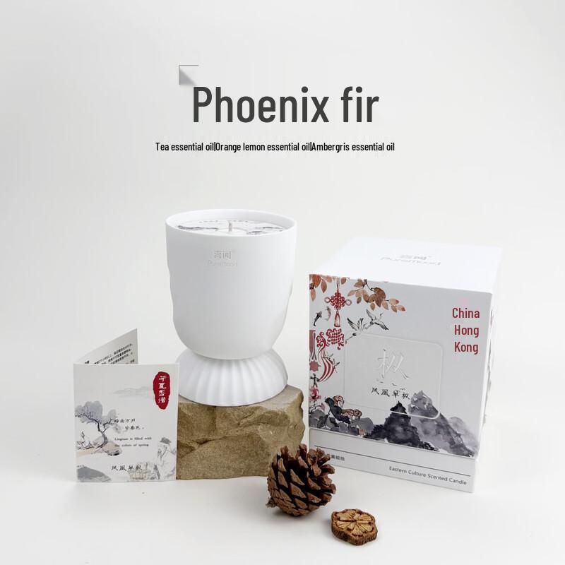 Подарочная коробка с ароматической свечой Xiwen