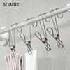 Stainless Steel Hook Clip Home Underwear Socks Clip Quilt Wind Clip