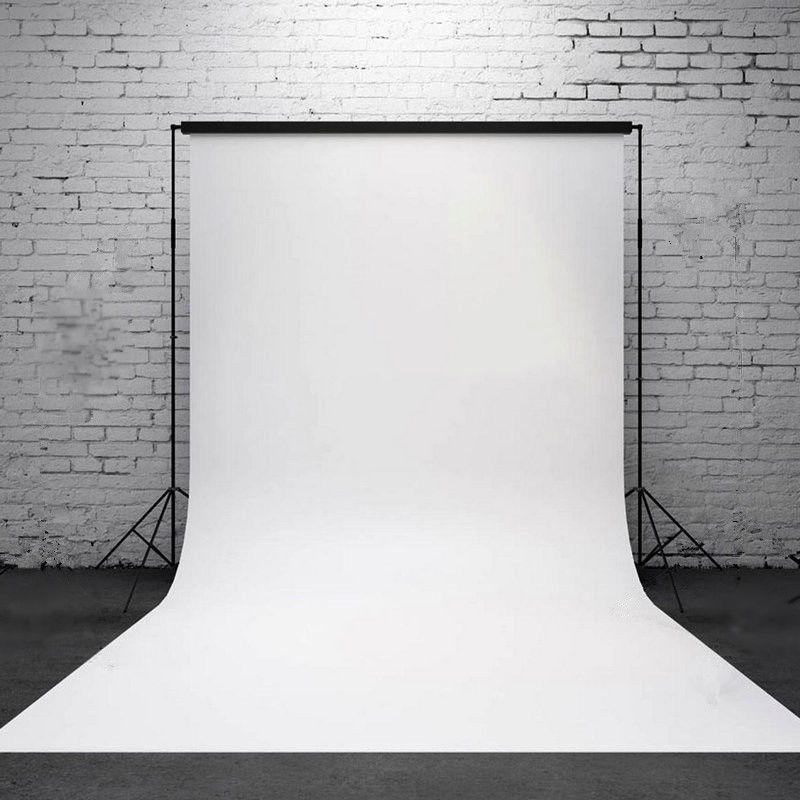 Bright White 10x10ft Photography Backdrop With Completely Seamless Nonwoven Material