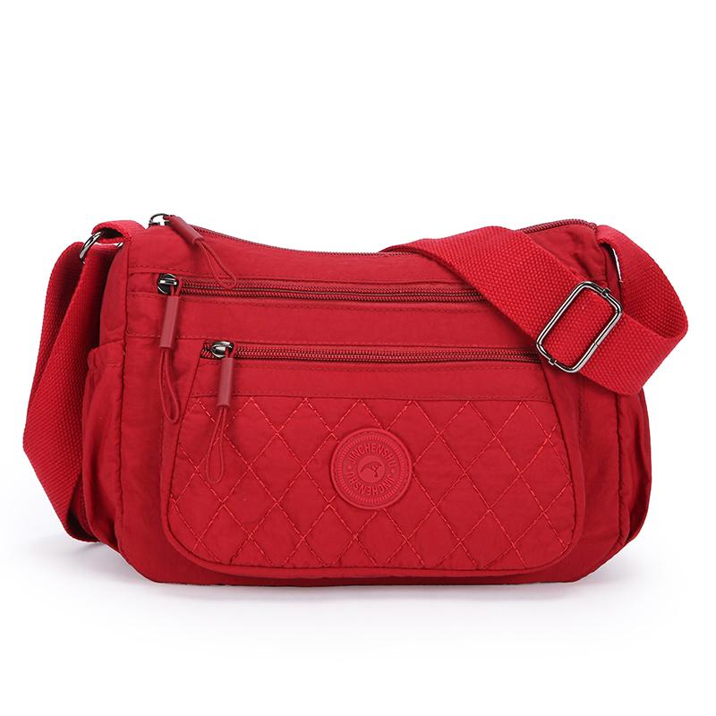 Multi-Compartment Lightweight Shoulder Crossbody Bag Women's Mobile Phone Bag Commuter Middle-Aged Mother Bag