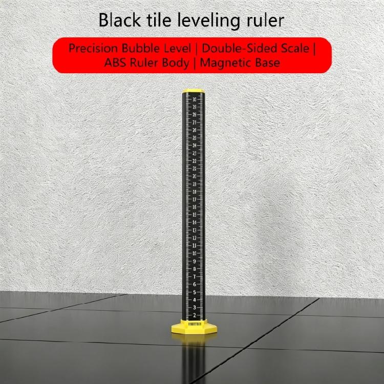 Tile Leveling Instrument With Nonslip Base Equal Height Ruler Ceiling and Floor Tile Ruler for Precise Tiling Work