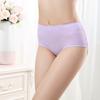 Menstruasjonsundertøy for kvinner Mellomhøyde blomster Postpartum Hipster Dame Blondestruser Jenter Stretch-truser i bomull