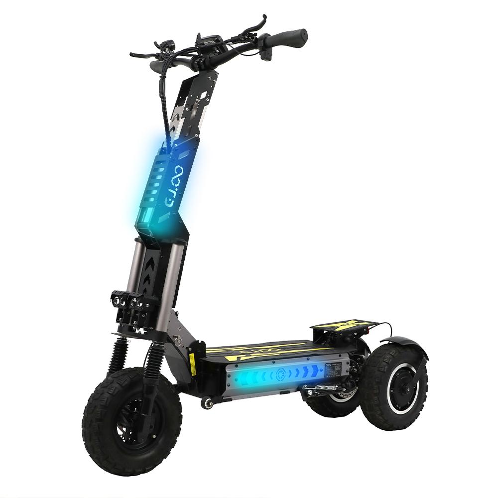 OOTD T30 All-Terrain Foldabe EScooter For Adult 1600W*2 Motor 60V 31.2 AH  Battery 13 Inch Off-Road Tires Electric Scooter
