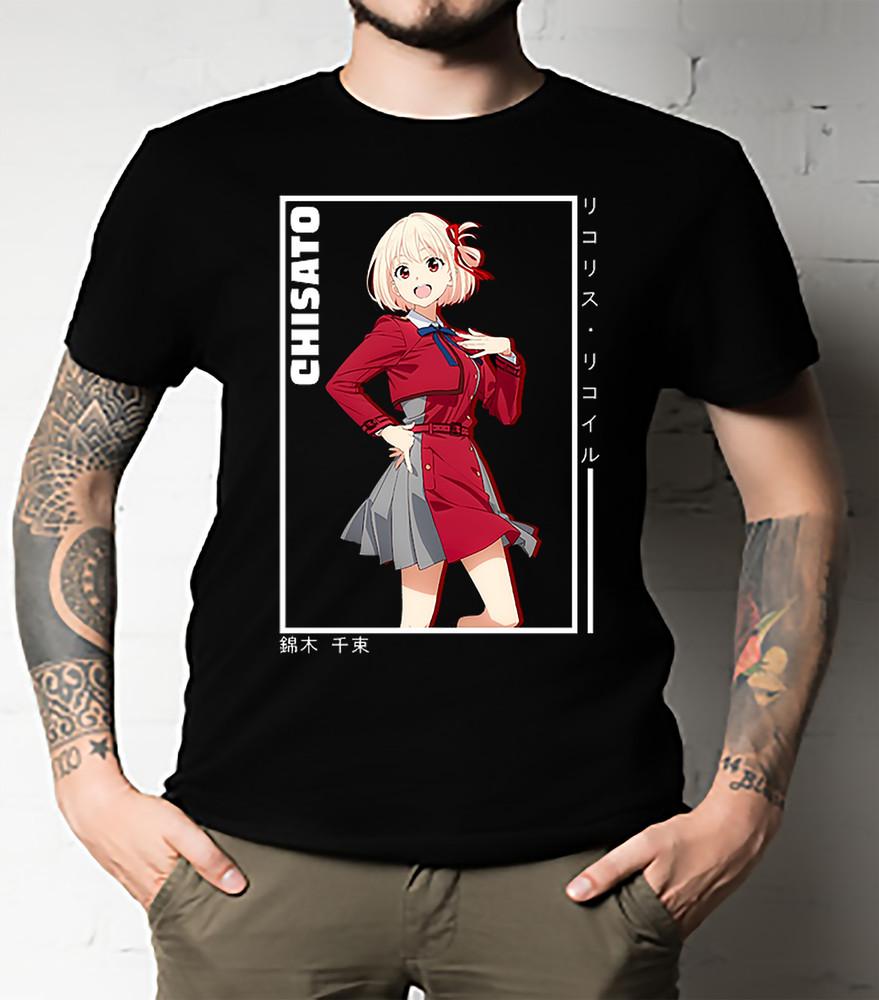 Chisato Nishikigi Lycoris Recoil T-shirt UNISEX ALL SIZE Unisex T-Shirt M