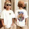 One Piece Japanese Anime Printed Men's T-Shirt Roronoa Zoro Boy Children's Harajuku Short Sleeve Kids Luffy T-shirt Clothing
