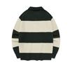 Coverknot Men S Color Stripe Collar Knit Co2303kt17 Bl Gn