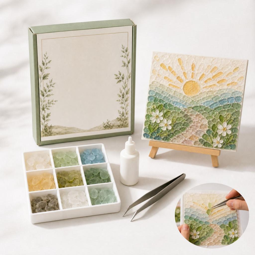 Sea Glass Set - Kit for DIY, Jewelry Making and Home Decor Projects