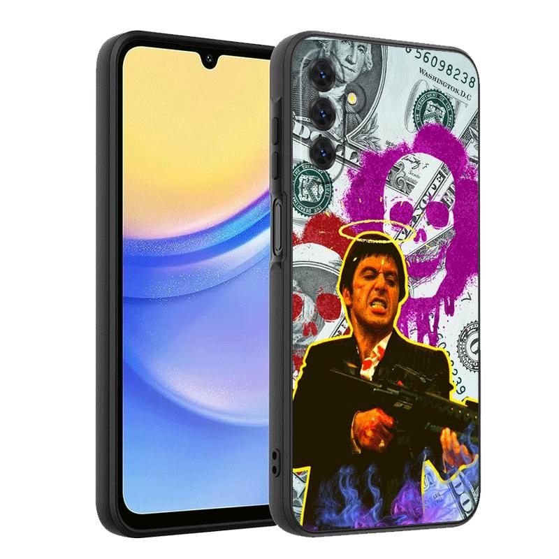 Scarface 1983 Al Pacino Soft Phone Case for Samsung A17 A37 A57 A16 A26 A36 A56 A15 A25 A35 A55 A14 A24 A34 A54 A13 A23 A33 A53