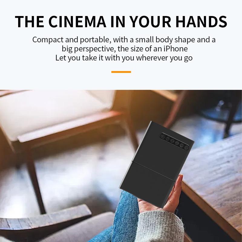 YG300S Mini Portable Projector for Kids and Home Entertainment, 1080p Support