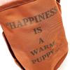 SNOOPY PEANUTS IP.MED.POCKETS.Peanuts-7U BRICK Tote Bag Brown Rootote