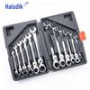 HSDC 12-Piece Dual-Use Ratchet & Adjustable Wrench Set