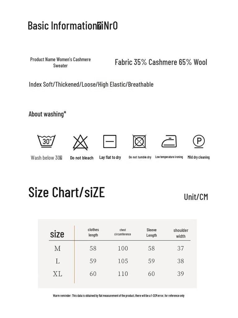 Fanzhen Women's Hooded Cashmere Blend Cardigan