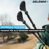 GELÄNDOX Hiking Pole Attachments [14 Pieces] Nordic Walking Rubber Buffers Trekking