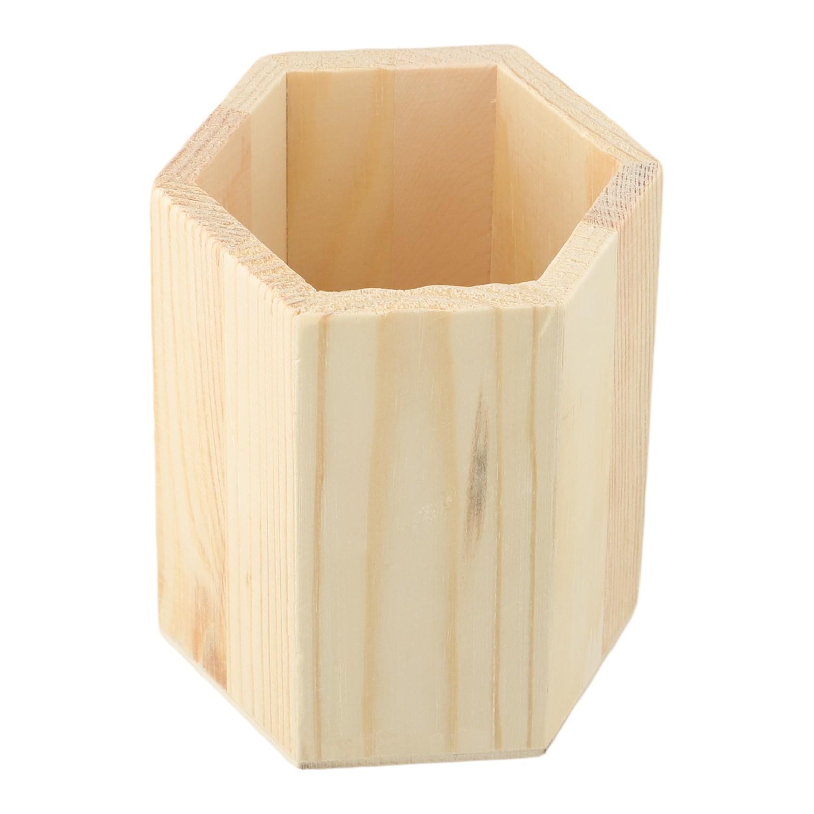 

Органайзер для олівців, настільний, канцелярський, дерев яний, підставка-тримач для ручок, підходить B