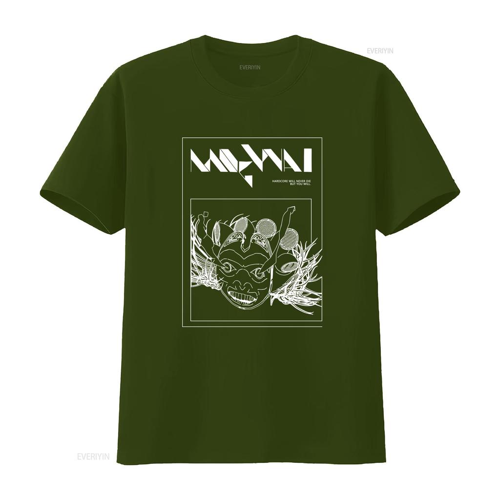 Mogwai Band Hardcore Never Die T Shirt For Fans Black Cotton Print All Size RD176 vintage Washed streetwear fashion