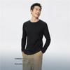 Giordano Men's Brushed Cotton Long-Sleeve T-Shirt