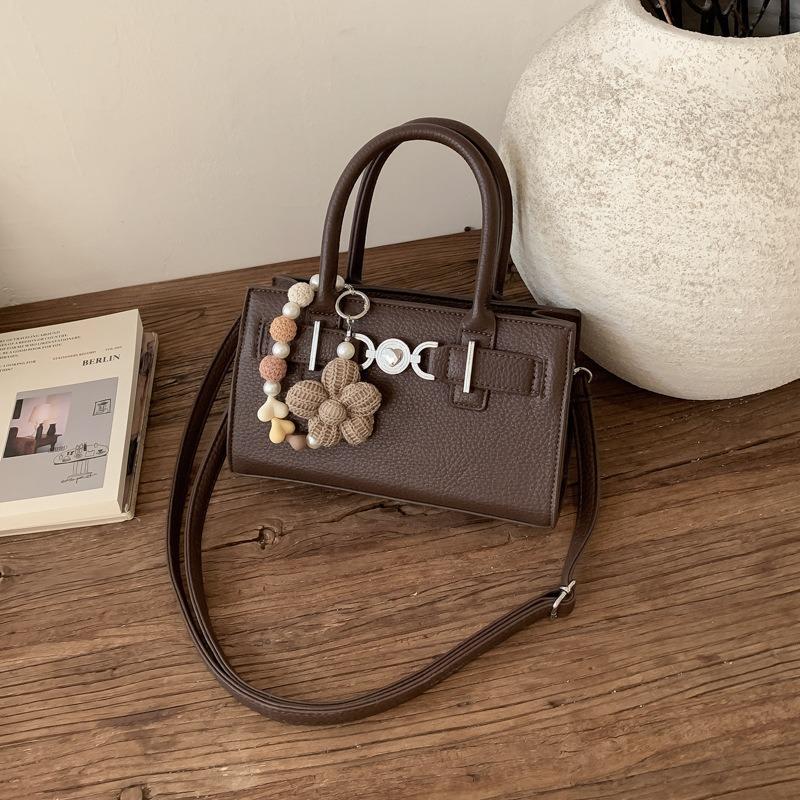 High-end Retro Crossbody Bag, Fashionable Handbag, Single Shoulder Small Square Bag