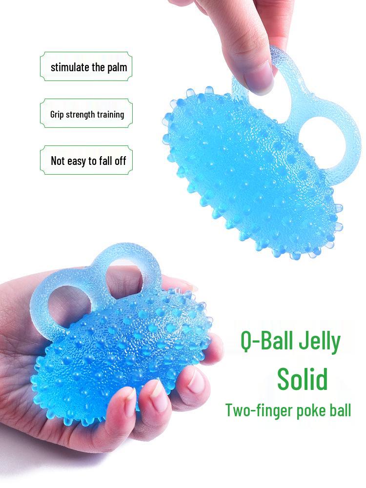 Posilovač ruky a antistresový míček: Rehabilitační a fitness trenér pro hemiplegii, mrtvici a posilování rukou