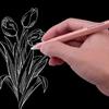 2/3x Highlight-Stift Zeichenkohle-Stifte Weiße Skizzenstifte Zeichen-Highlight-Stift zum Skizzieren, Zeichnen und Schattieren