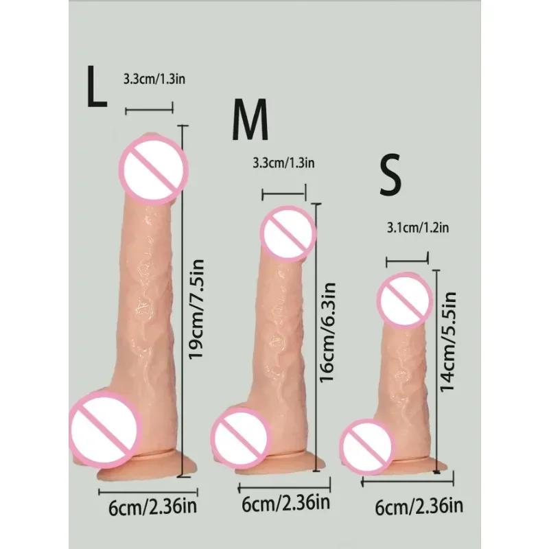 Realistic Dildo with Suction Cup Huge Fake Dick Big Suction Cup Penis Dildos G Spot Massager Sex Toys for Women  Aduls Panties18