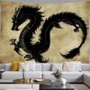 Chinesischer Drache Wandteppich, Hippie-Kunst, Wandbehang, psychedelisch, ästhetisch, Raumdekoration, Decke, Zuhause, Schlafzimmer, Dekoration, Boho, Zuhause, Dezember