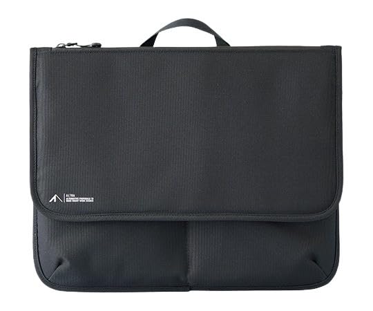 

LIHIT LAB Laptop Sleeve with Pockets, 14.2 x 1 x 11.5, Black (A7768-24)