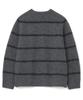 MILLO ARCHIVE Nero Mohair Stripe Knit [Deep Gray]