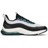 Anta Comfortable Cushioning Slip Resistant Abrasion Resistant Low Top Running Shoes Men's Black White Green 112145502-1