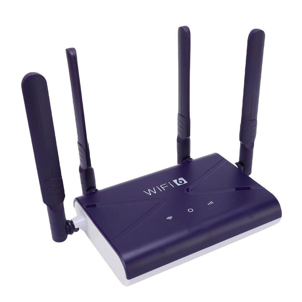 WiFi6 Wireless Router 300Mbps 4G CPE LTE Router with SIM Card Slot 4 Antennae for Phone Laptop PC