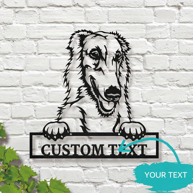 

Metal Bulldog Wall Art Dog Lover Gift Home Decor Modern Sign Pet Owner Present