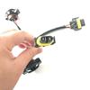 2 Pieces H11 (or H8/880/881) to H16 (or 5202/ PSX24W) Wiring Pigtail Conversion Harness Connector Wire Adapter Socket Plug Cable