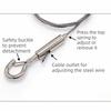 Adjustable Ceiling Sign Hanger Wire 0.5/1/2/3m Hanging Cable Wire  Advertising Board