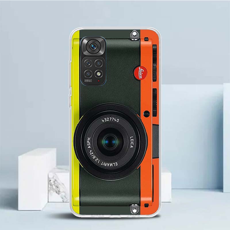 Fashion Classic Camera Lens Cover for Xiaomi Redmi Note 15 14 13 12 Pro Plus Phone Case 14S 11S 11T 11E 10S 10 4G Pattern Shell
