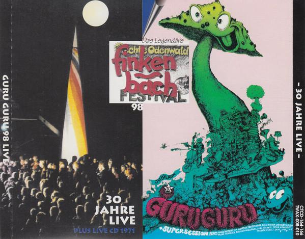

CD GURU GURU - 30 Jahre Live CTCD164166 Captain Trip Re 1998 Japan ObiRock Used