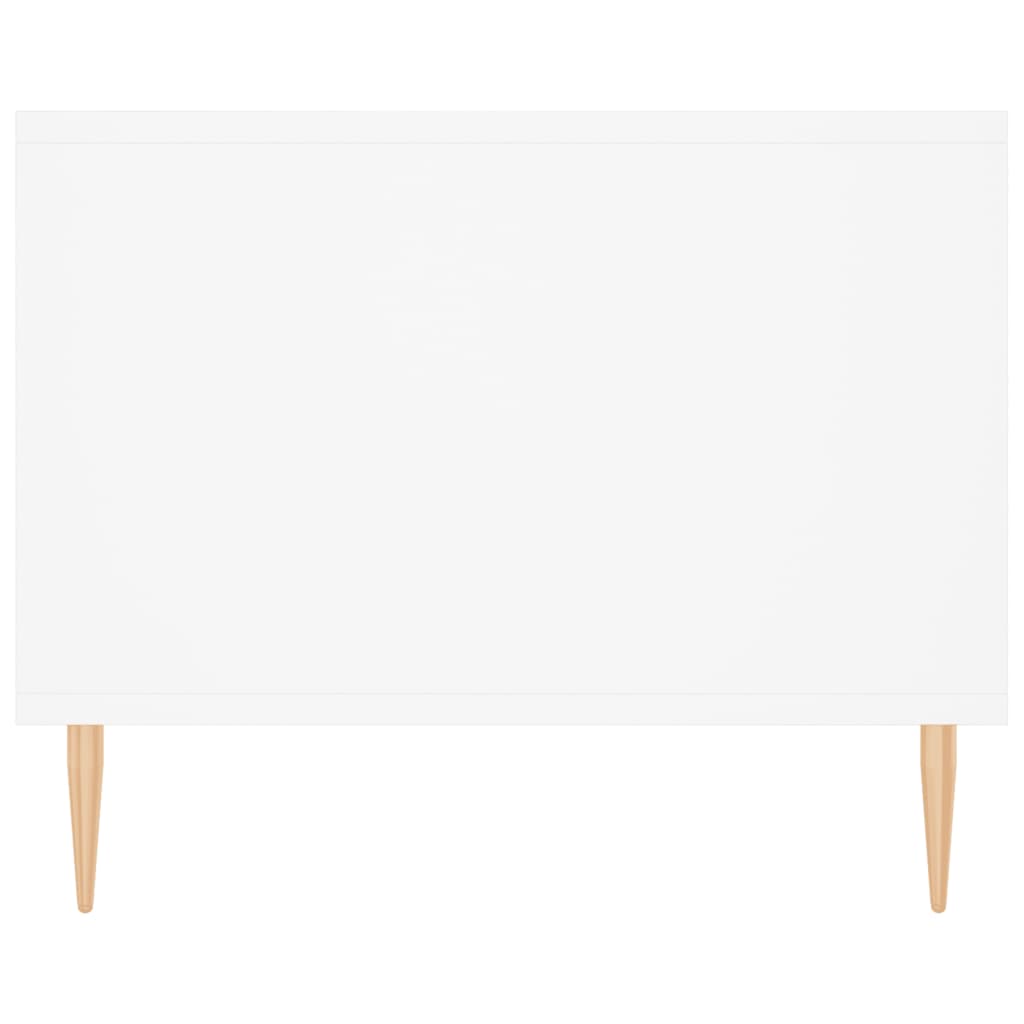 Stolik kawowy, biały, 102x50x40 cm, materiał drewnopochodny