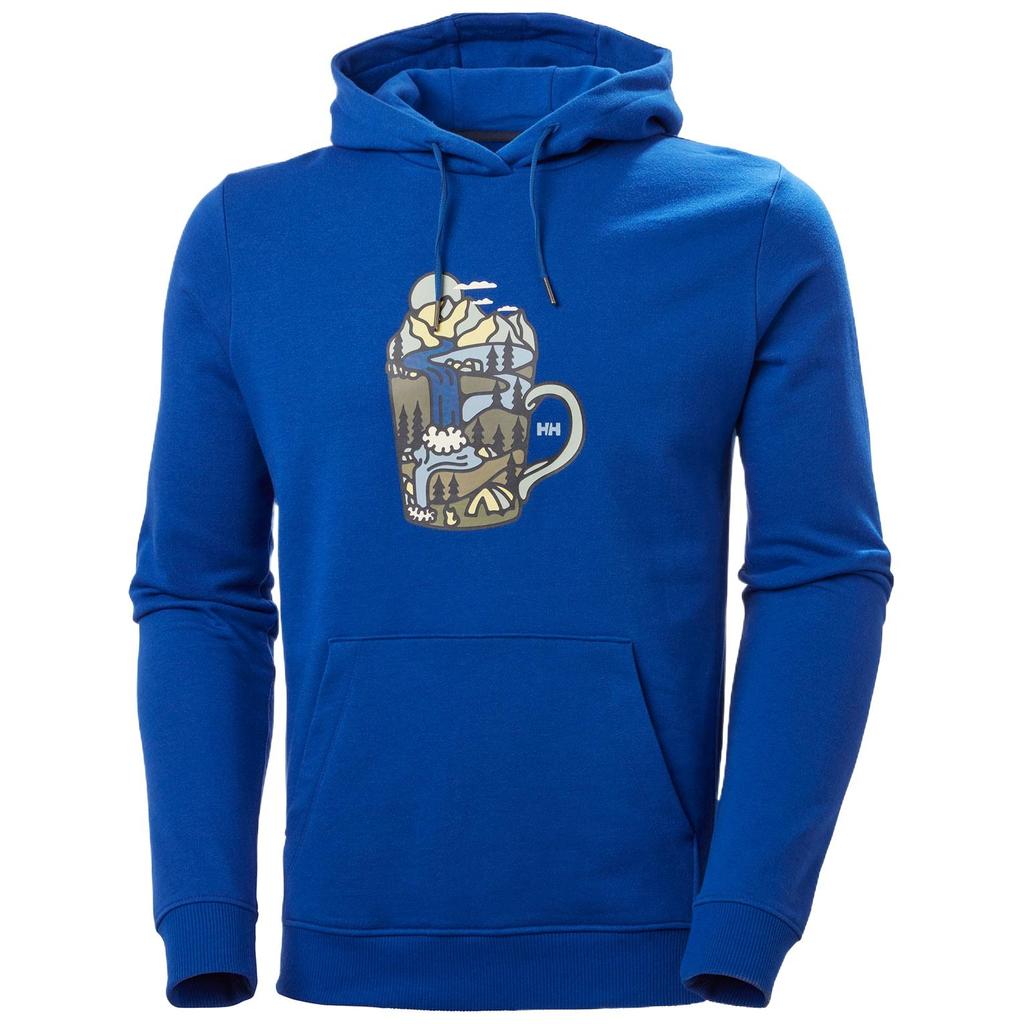 HELLY HANSEN Men's F2F Organic Cotton Hoodie Sweatshirt Men's 62934-HH