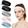 Breathable Yoga Headband Non-slip Sports for Men Women, Headband, Moisture Soft Stretch Jogging Wicking Elastic Sweatband Running Fitness And Workout
