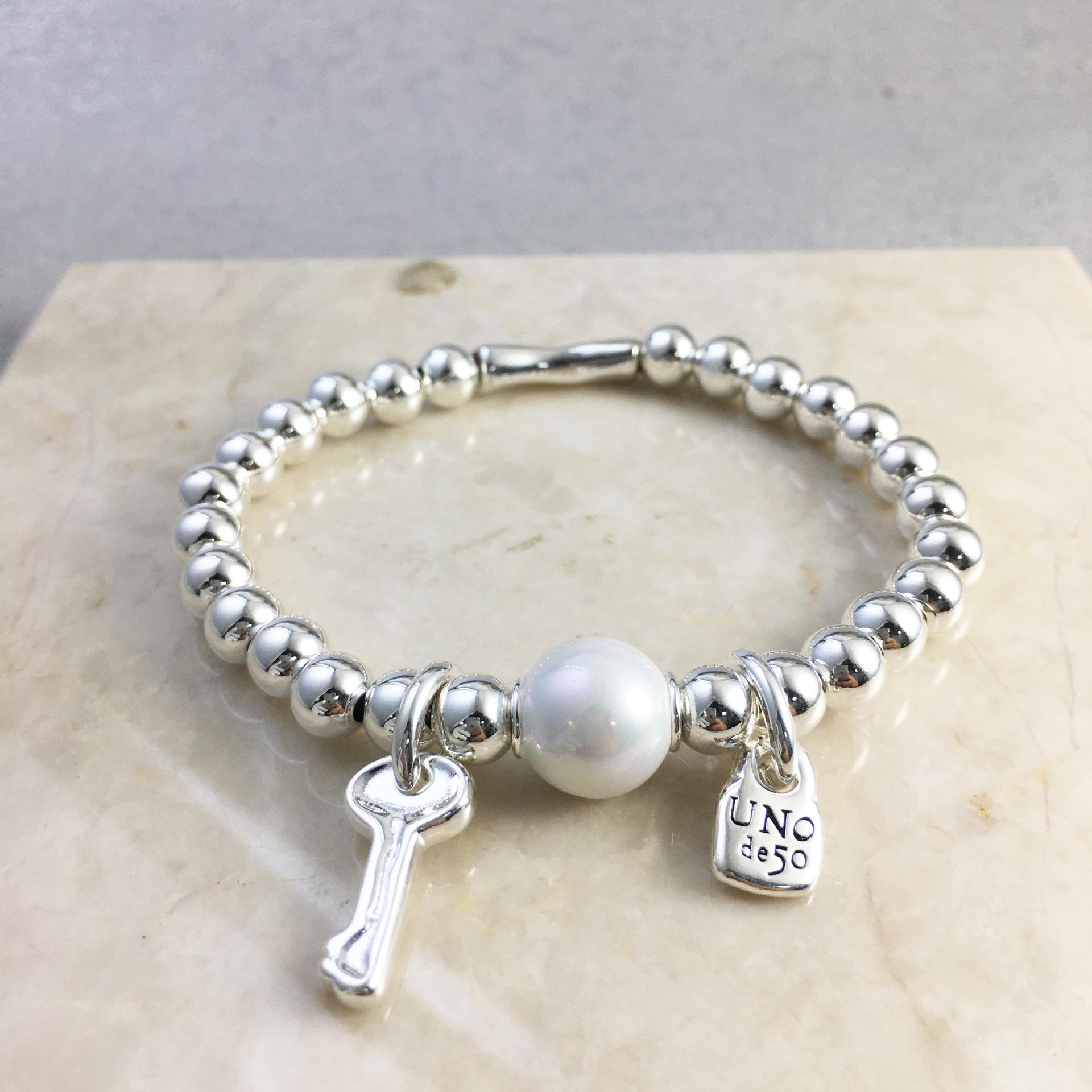 2024 UNOde50 Pearl Bracelet: Creative European-American Design, High-Quality, Romantic Women s Fashion Jewelry Gift