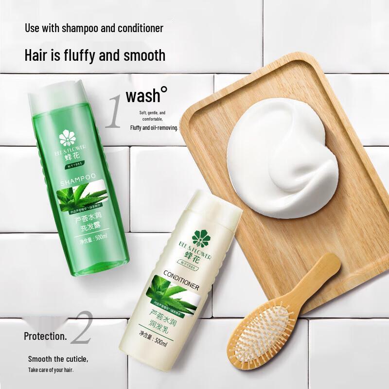 BEE&FLOWER Aloe Vera Green Tea Hydrating Shampoo