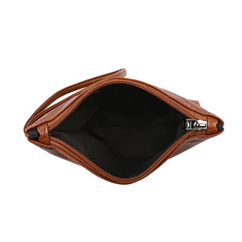 Damska torba wieloczęściowa o dużej pojemności na ramię, miękka skórzana torebka