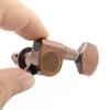 1Set Electric Guitar Tuning Pegs Guitar Tuners Machine Head Small Square Handle Red Copper/Bronze