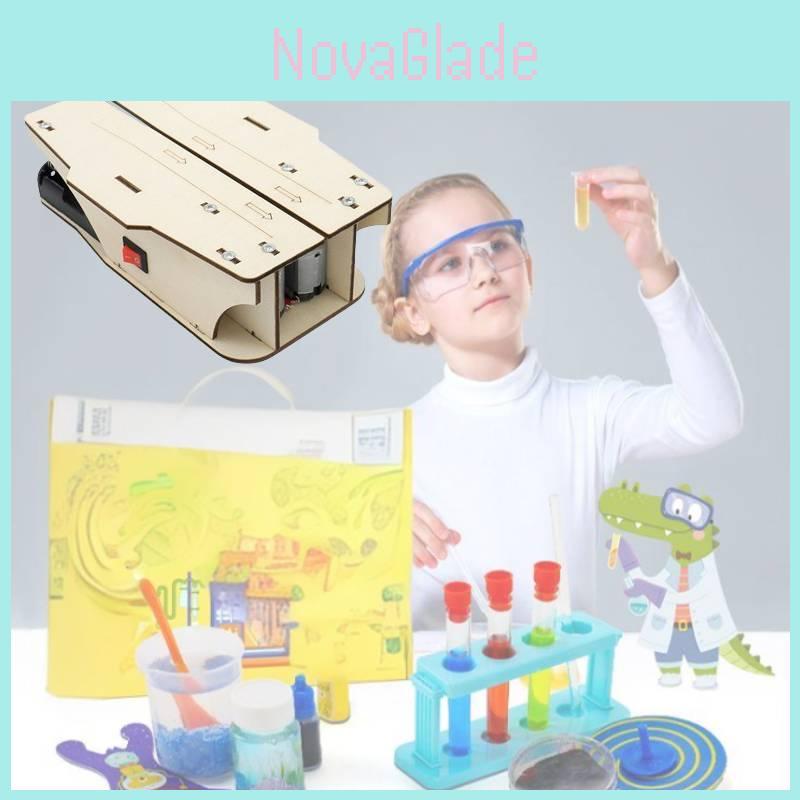 Wooden Diy Physics Class Paper Airplane Launcher Material Pack For Kids Science Experiment