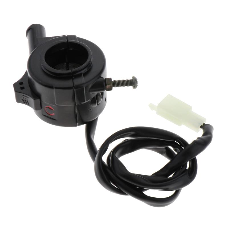 Motorcycle Right Hand Throttle Housing Kill Switch Fit for Yamaha PW80 Peewee 80