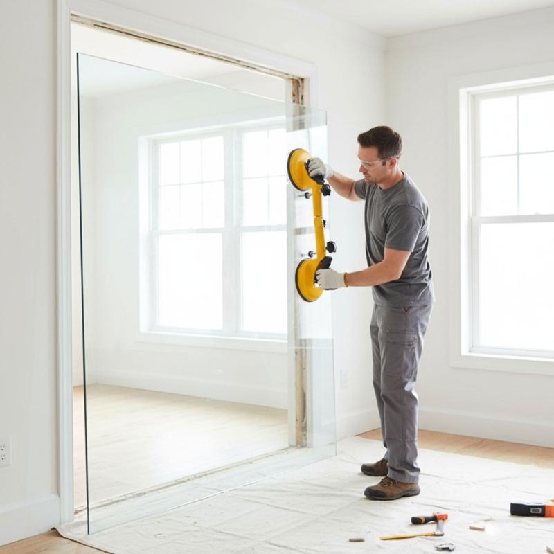 Heavy Duty 4.65" Vacuum Suction Levelers Accuracy Gaps Adjustment 0 2Inch Ranges Solid Aluminum Alloy Construction