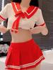 Sexy Cosplay Lingerie Student Uniform Anime School Girl Erotic Crotchless Lolita Underwear Dress Women Role Play Costumes Outfit